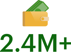 2.4M+ Personal Loans